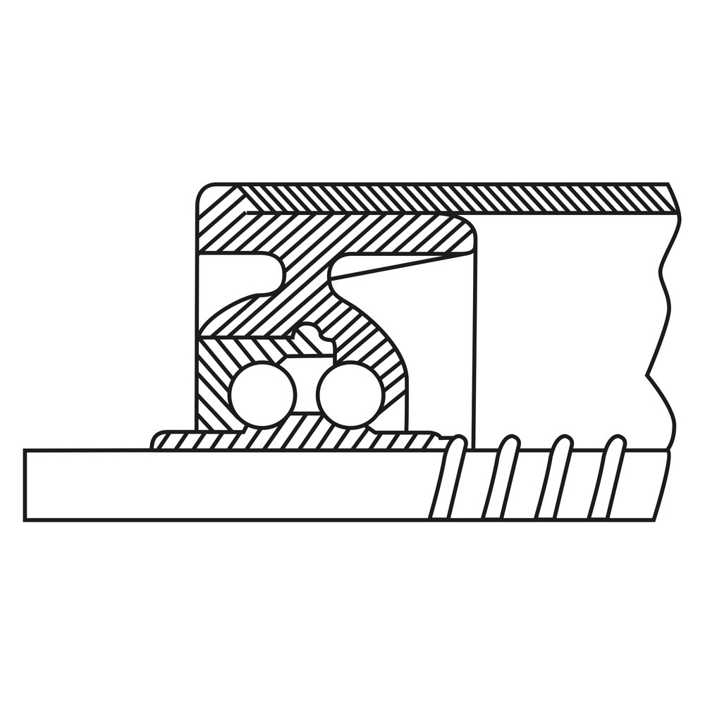 Produktabbildung Nr. 3: BS ROLLEN Tragrolle für Rollenbahnen, Kunststoff, Federachse, Ø 50 mm, Länge 200 mm, TK 20 kg, Einbaumaß = Länge + 7 mm