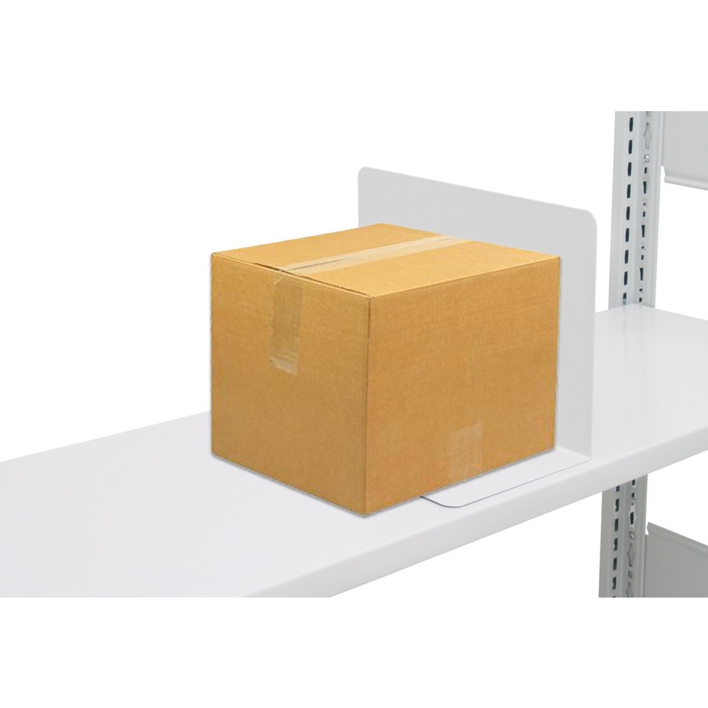 Produktabbildung Nr. 2: Buchstütze für SCHULTE Fachbodenregal, lichtgrau, HxT 200 x 600  mm