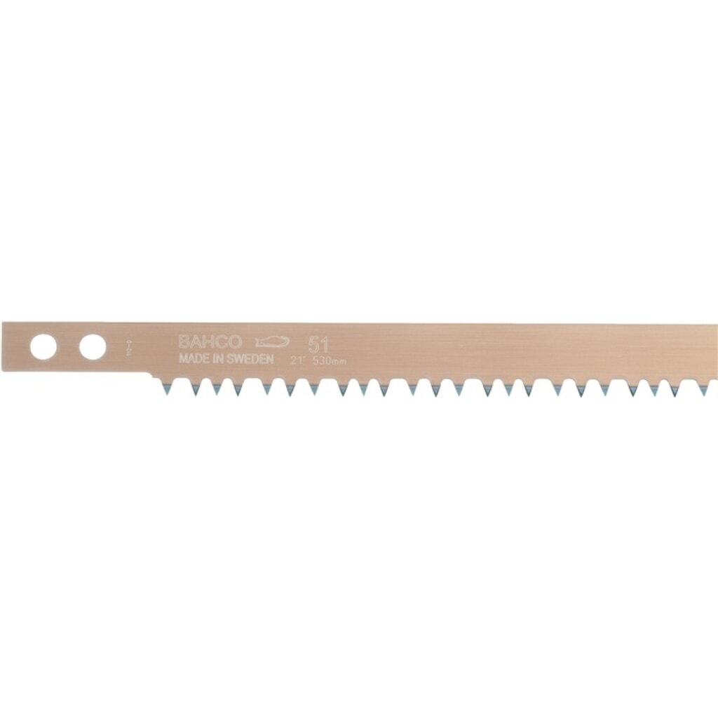 Bügelsägeblatt Blatt-L.525mm Dreieck-Gruppenzahn f.trockenes HO rostgeschützt Produktabbildung: Bügelsägeblatt Blatt-L.525mm Dreieck-Gruppenzahn f.trockenes HO rostgeschützt