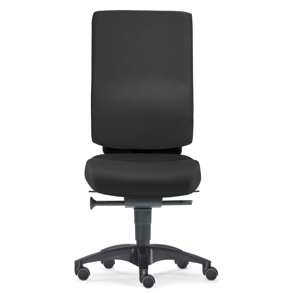 Produktabbildung Nr. 1: Bürodrehstuhl CUBE, Bandscheibensitz, schwarz
