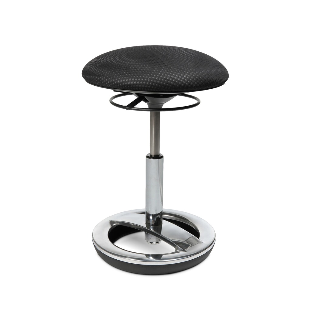 Produktabbildung Nr. 1: Topstar® Ergonomischer Hocker Sitness®, Sitzhöhe 44-57 cm, schwarz