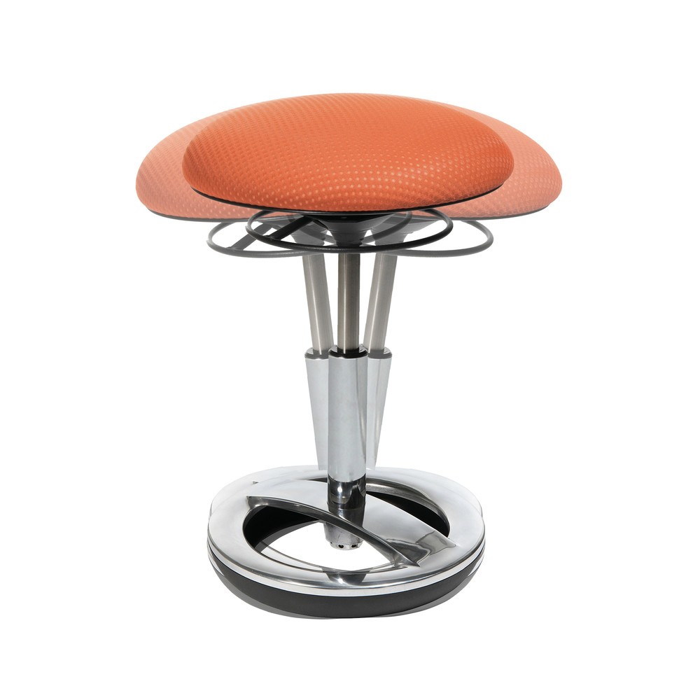 Produktabbildung Nr. 2: Topstar® Bürohocker Sitness®, Sitzhöhe 44-57 cm, orange