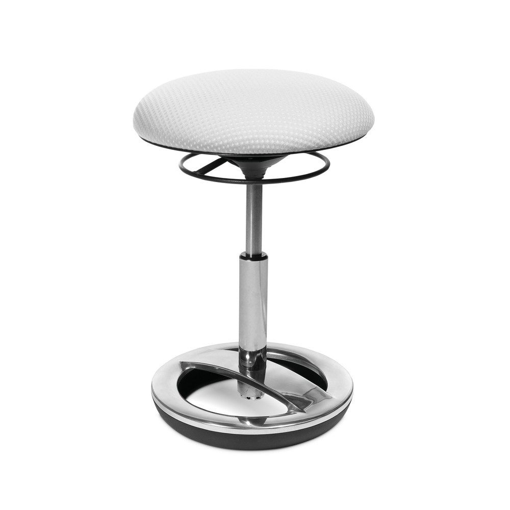 Produktabbildung: Topstar® Bürohocker Sitness®, Sitzhöhe 44-57 cm, weiß