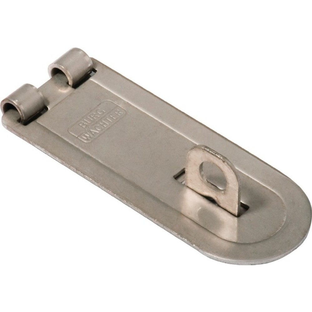 Produktabbildung: BURG-WÄCHTER Panzerüberfalle, Edelstahl SB, Länge 118 mm Breite 32 mm Ösen-Ø 8 mm