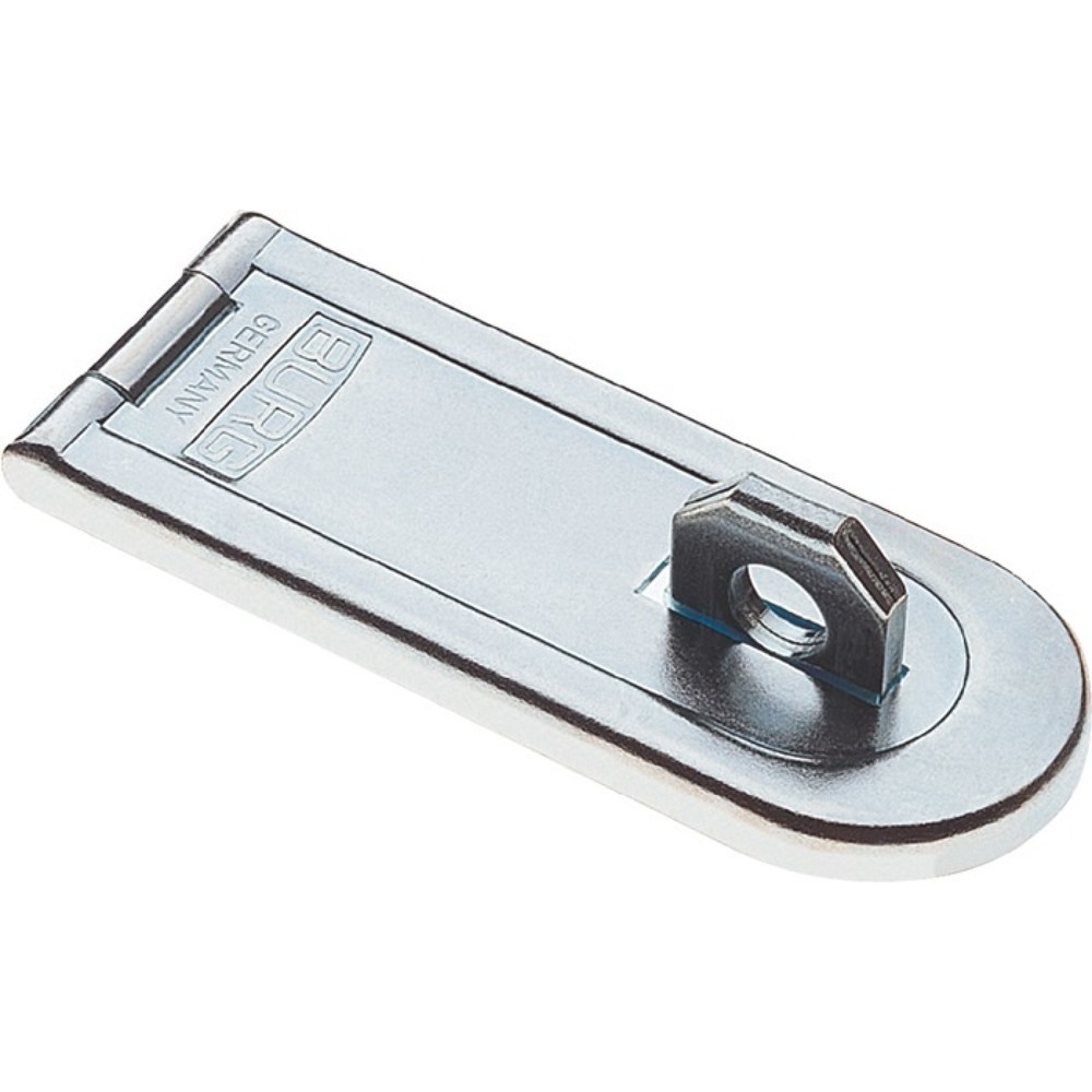 Produktabbildung: BURG-WÄCHTER Panzerüberfalle, Stahl verzinkt Standard SB, Länge 100 mm Breite 39 mm Ösen-Ø 10 mm