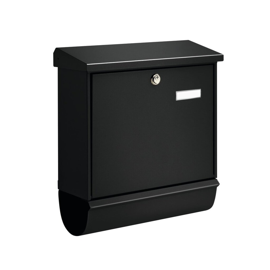 BURG-WÄCHTER Stahlblech-Briefkastenset Comfort-Set 91300