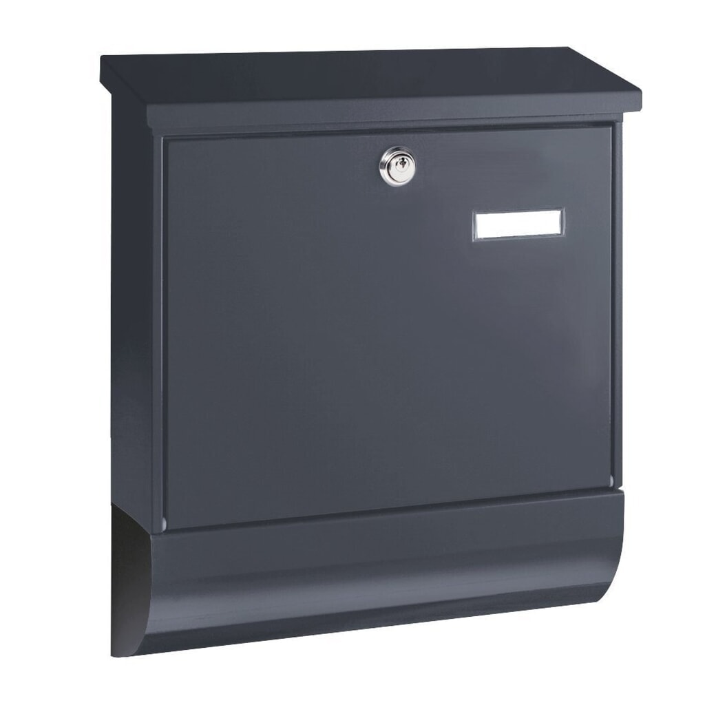 BURG-WÄCHTER Stahlblech-Briefkastenset Set Vario 86720
