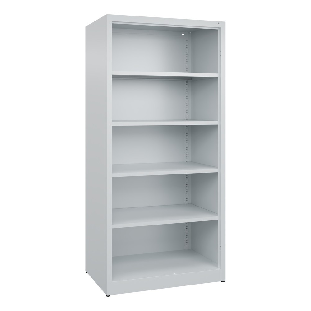 Produktabbildung: C+P Aktenregal Serie 900, HxBxT 1.950 x 930 x 600 mm, lichtgrau