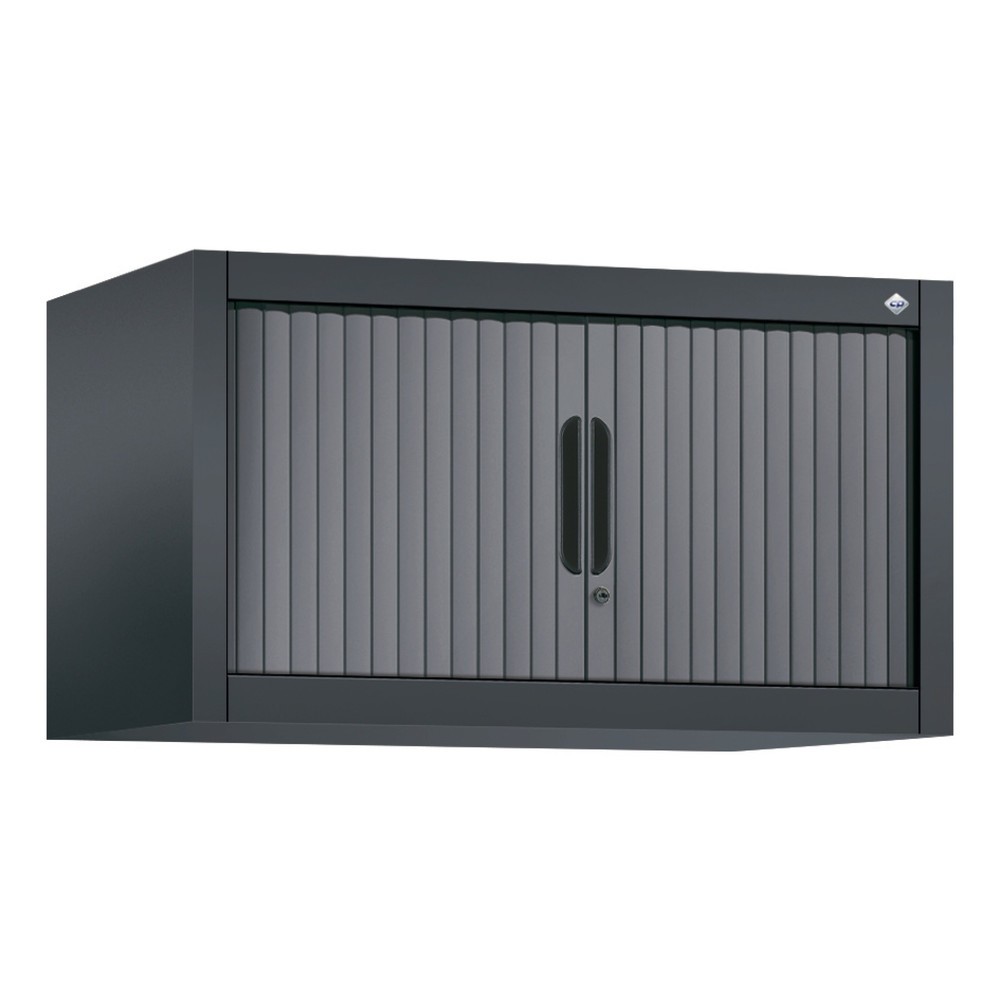 Produktabbildung Nr. 1: C+P Aufsatz-Rollladenschrank, 1 OH, Breite 800 mm, schwarzgrau