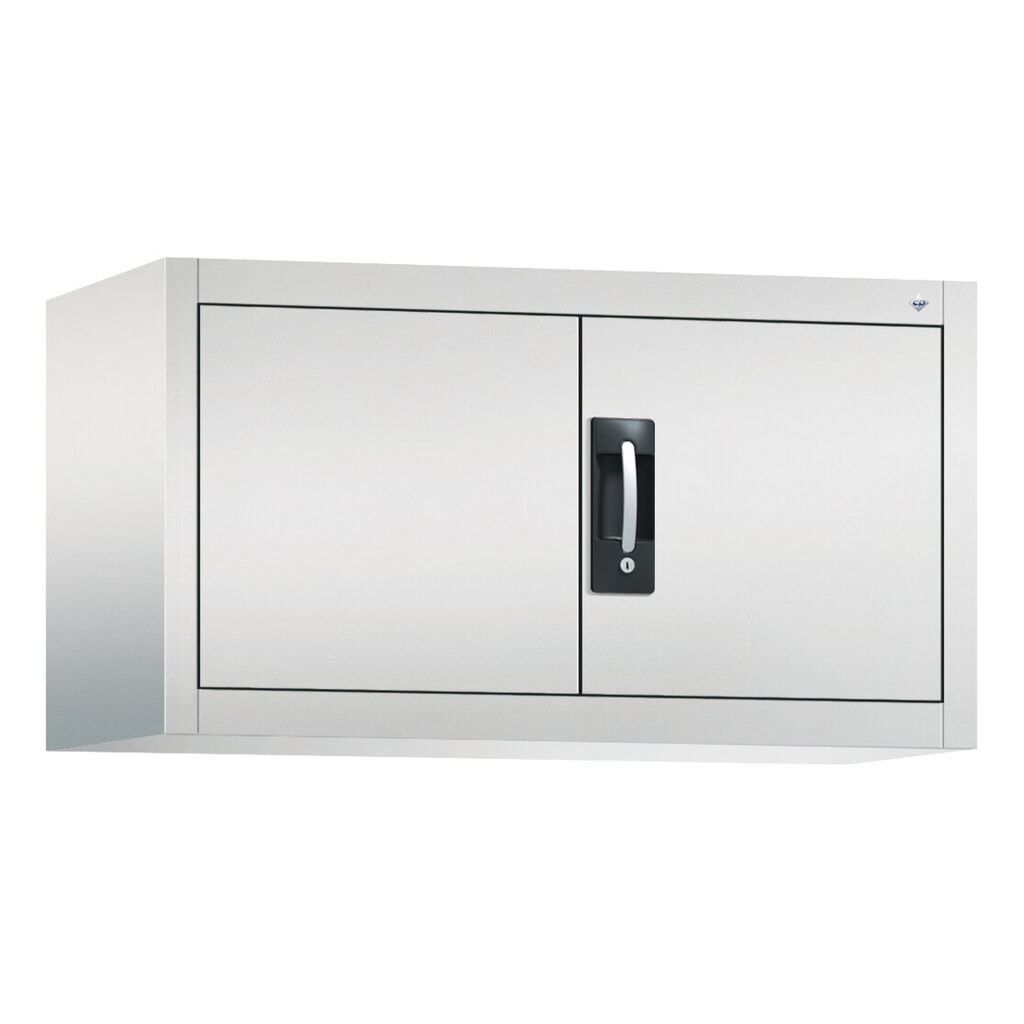 C+P Beistellschrank, HxBxT 500 x 930 x 400 mm, lichtgrau, lichtgrau Produktabbildung: C+P Beistellschrank, HxBxT 500 x 930 x 400 mm, lichtgrau, lichtgrau