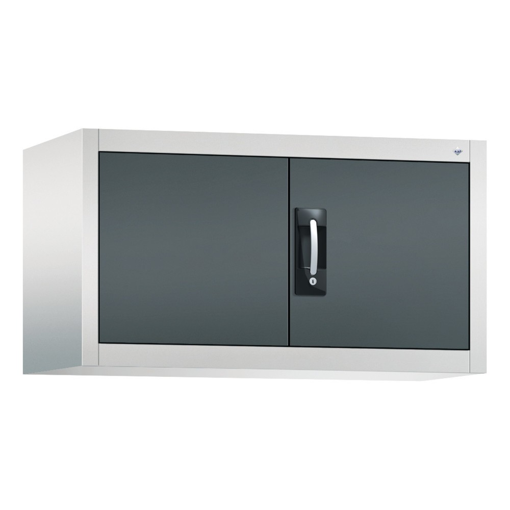 Produktabbildung: C+P Beistellschrank, HxBxT 500 x 930 x 400 mm, lichtgrau, anthrazitgrau