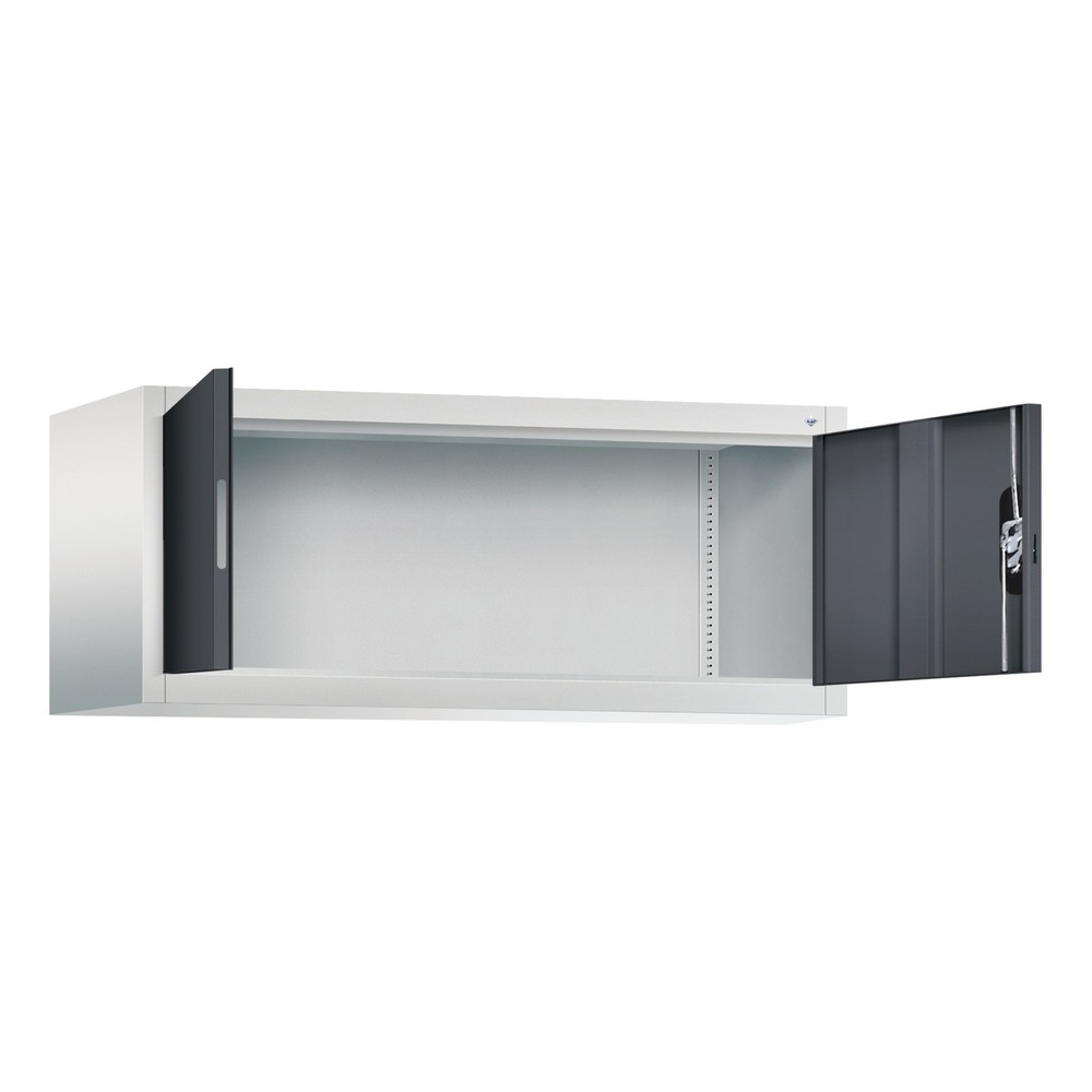 Produktabbildung Nr. 3: C+P Beistellschrank, HxBxT 500 x 1.200 x 500 mm, lichtgrau, schwarzgrau
