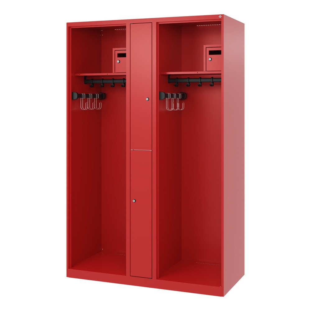 Produktabbildung Nr. 5: C+P Feuerwehrspind MAXI, Bodengleiter, HxBxT 1.850 x 1.200 x 500 mm, feuerrot