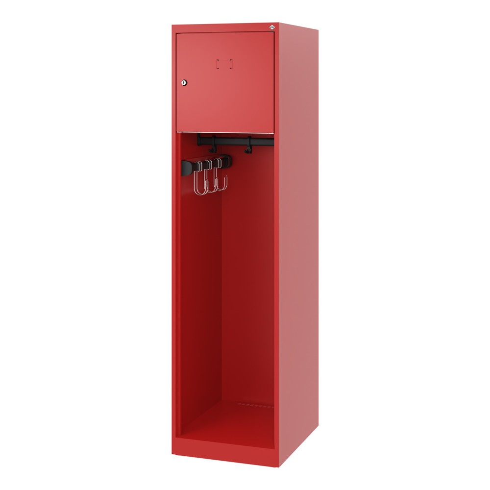 Produktabbildung Nr. 5: C+P Feuerwehrspind YOUNGSTER, Bodengleiter, 1 Abteil, HxBxT 1.530 x 400 x 500 mm, feuerrot