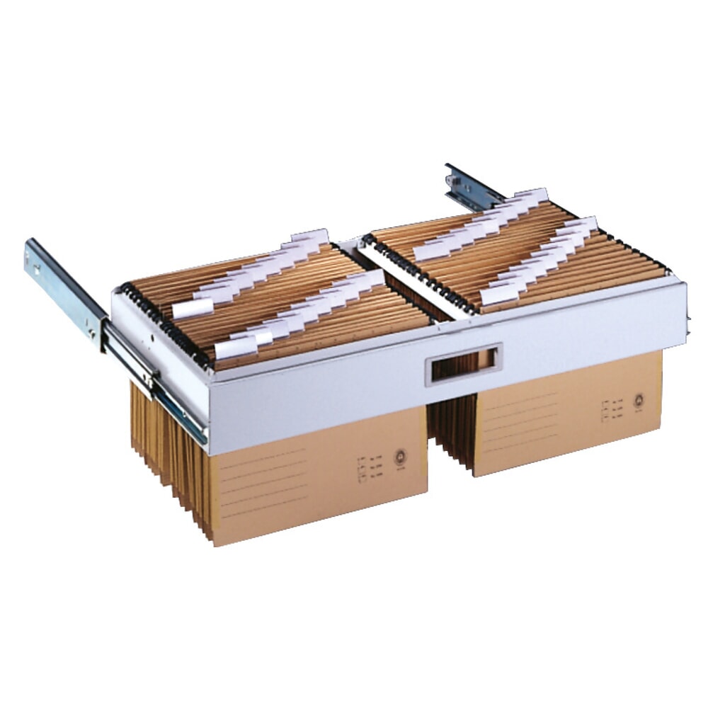 Hängeauszug für C+P Flügeltürschrank, BxT 930 x 400 mm Produktabbildung: Hängeauszug für C+P Flügeltürschrank, BxT 930 x 400 mm