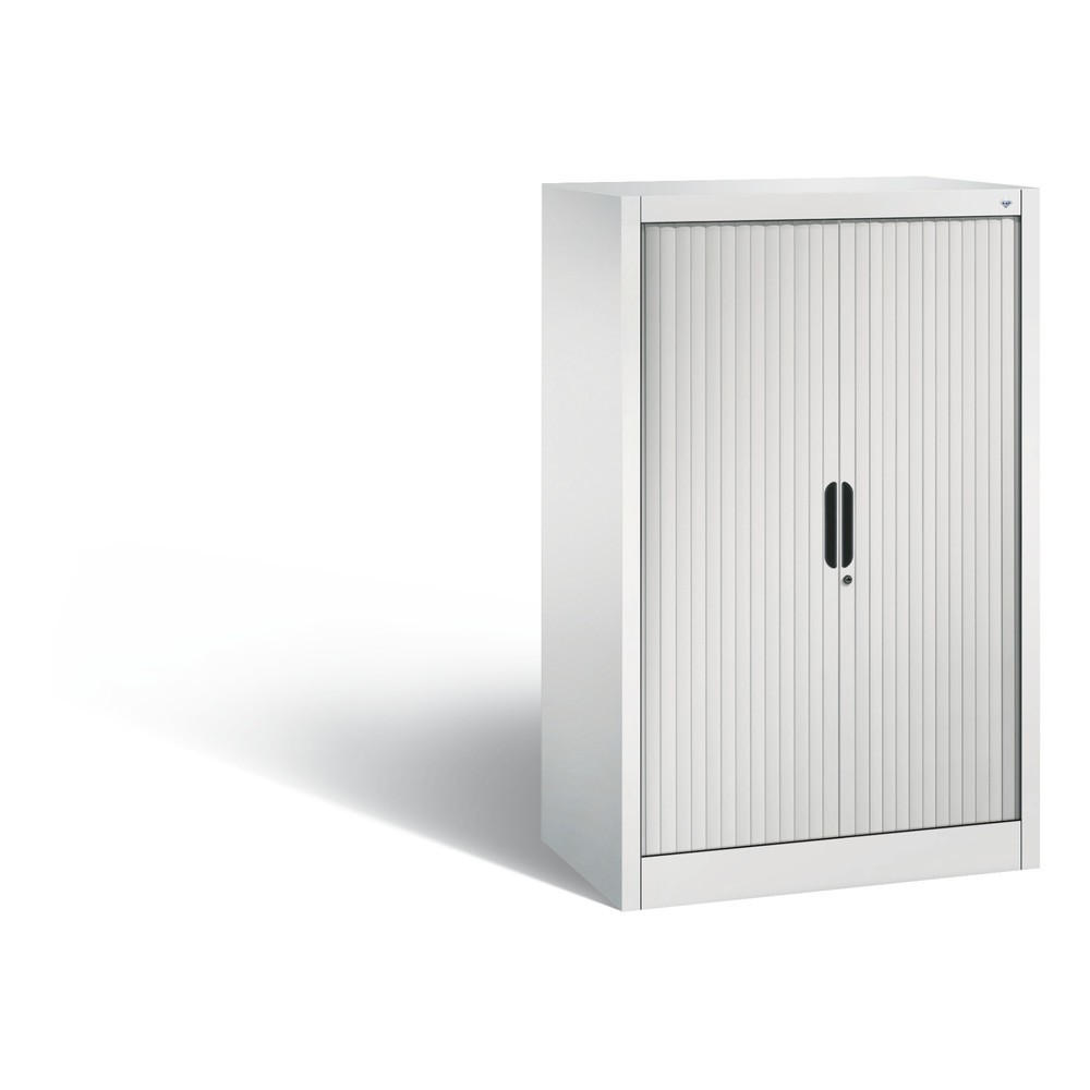 Produktabbildung: C+P Rollladenschrank, 3 OH, Breite 800 mm, lichtgrau