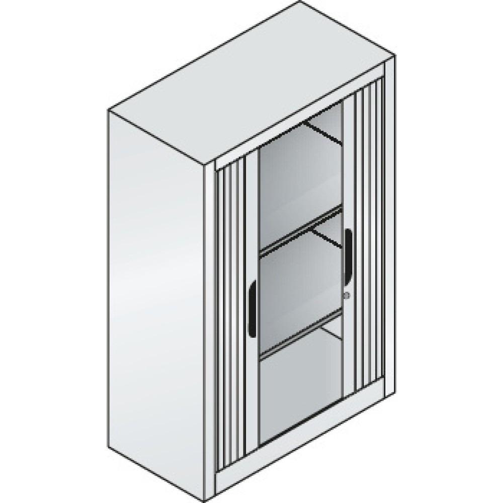 Produktabbildung Nr. 3: C+P Rollladenschrank, 3 OH, Breite 800 mm, reinweiß