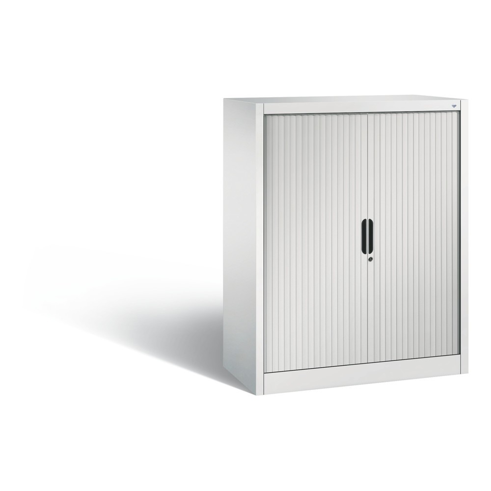 Produktabbildung: C+P Rollladenschrank, 3 OH, Breite 1.000 mm, lichtgrau