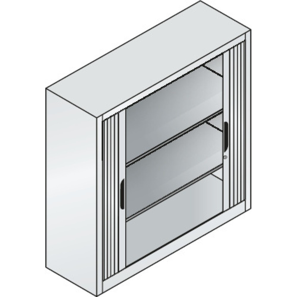 Produktabbildung Nr. 3: C+P Rollladenschrank, 3 OH, Breite 1.200 mm, reinweiß