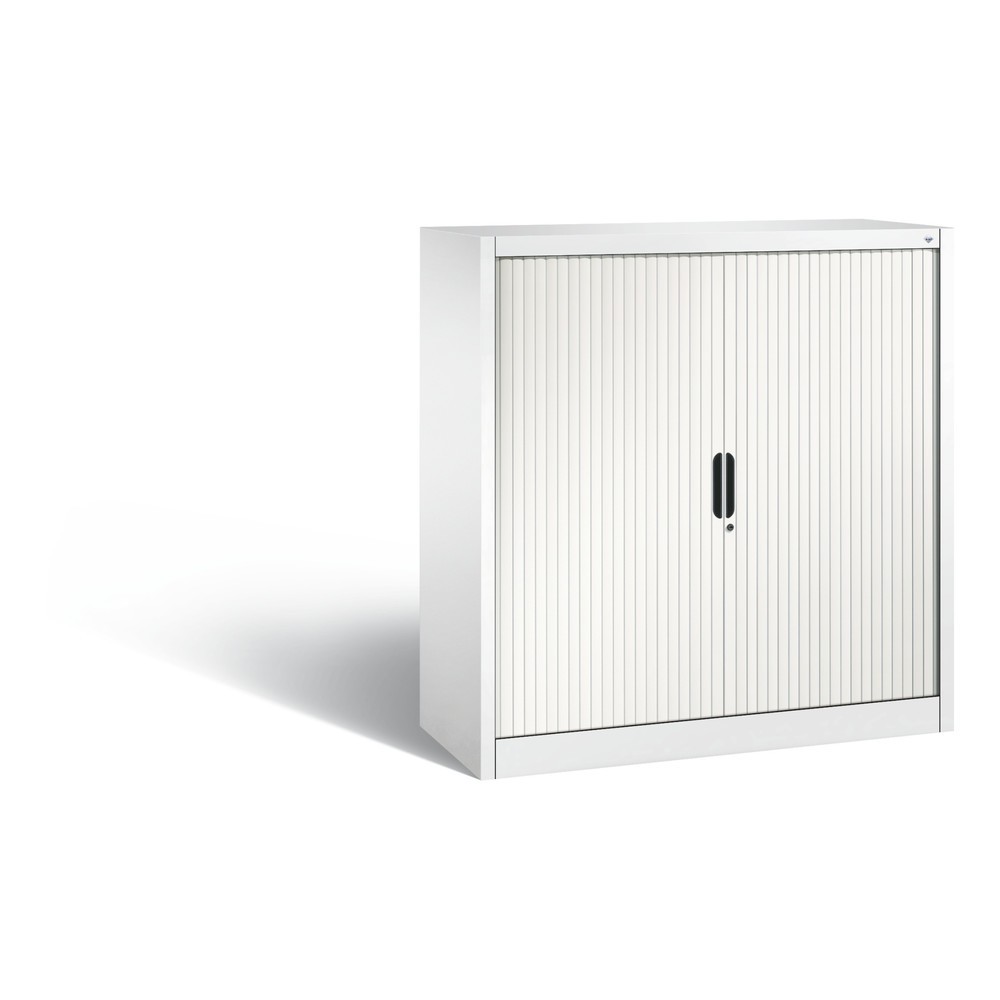 Produktabbildung: C+P Rollladenschrank, 3 OH, Breite 1.200 mm, reinweiß