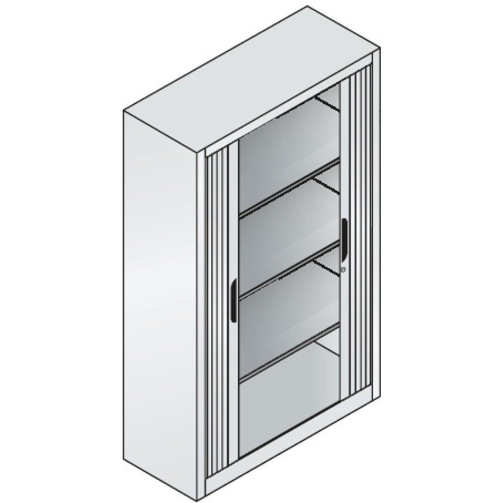 Produktabbildung Nr. 3: C+P Rollladenschrank, 4 OH, Breite 1.000 mm, reinweiß