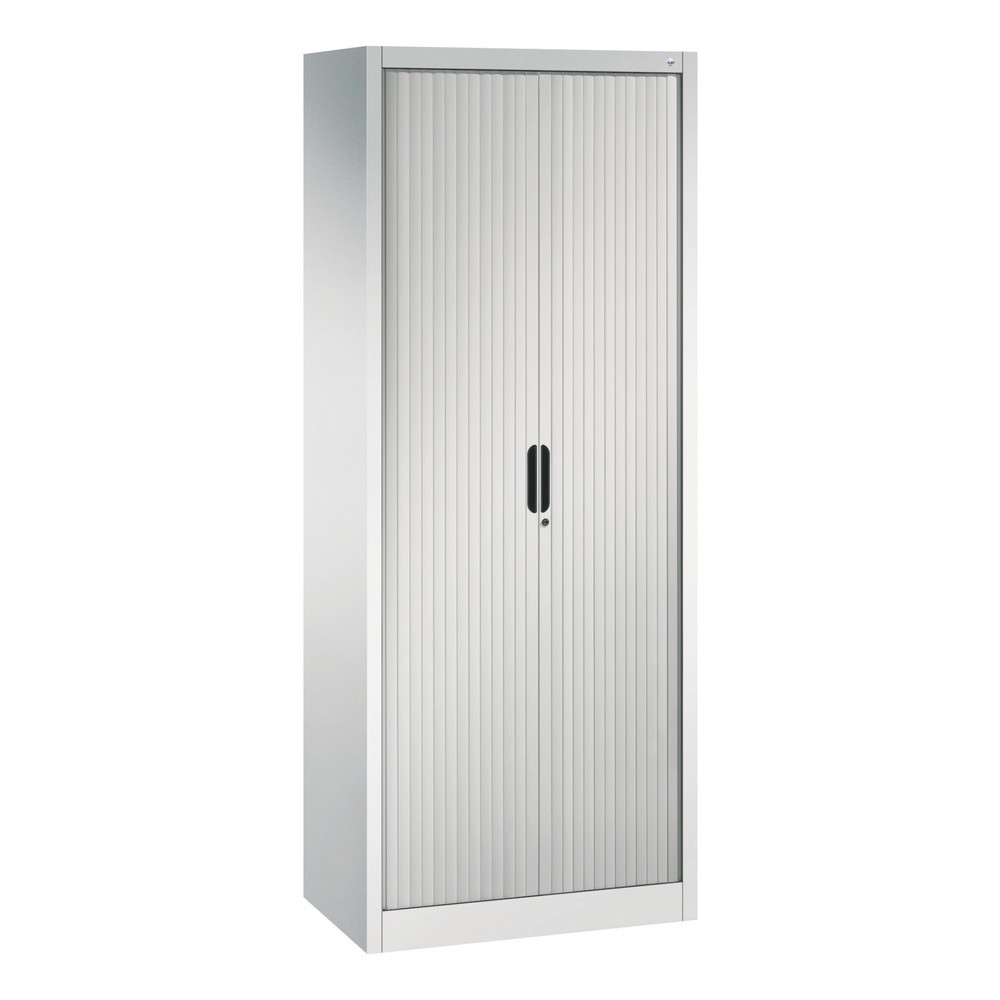Produktabbildung: C+P Rollladenschrank, 5 OH, Breite 800 mm, lichtgrau