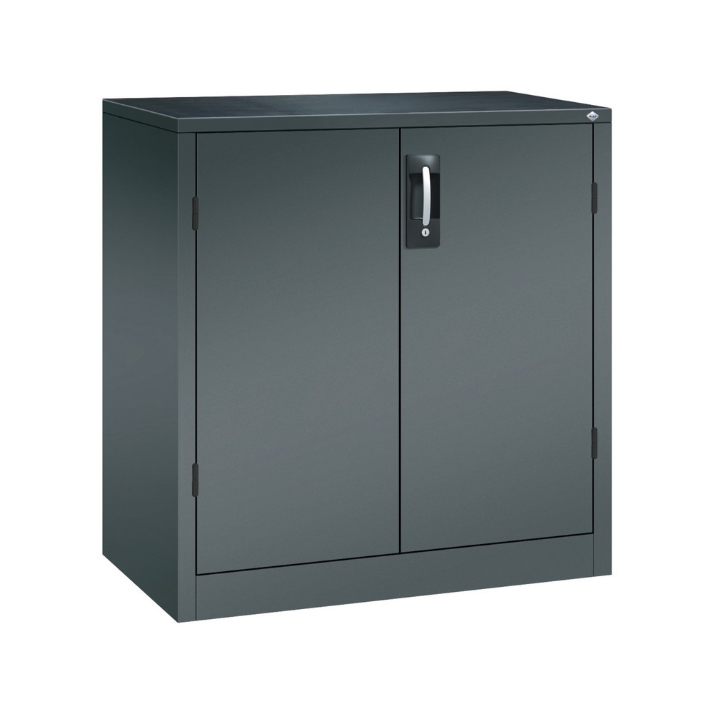 Produktabbildung: C+P Schwerlastschrank mit 1 Fachboden, HxBxT 1.000 x 930 x 500 mm, anthrazitgrau, anthrazitgrau