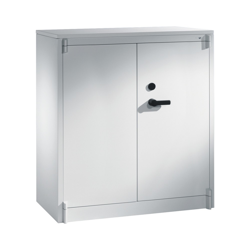 Produktabbildung: C+P Sicherheits-Flügeltürschrank, 3 OH, HxBxT 1.226 x 1.200 x 500 mm, lichtgrau, lichtgrau, lichtgrau