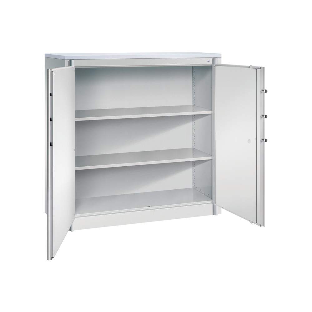 Produktabbildung Nr. 3: C+P Sicherheits-Flügeltürschrank, 3 OH, HxBxT 1.226 x 1.200 x 500 mm, lichtgrau, lichtgrau, lichtgrau