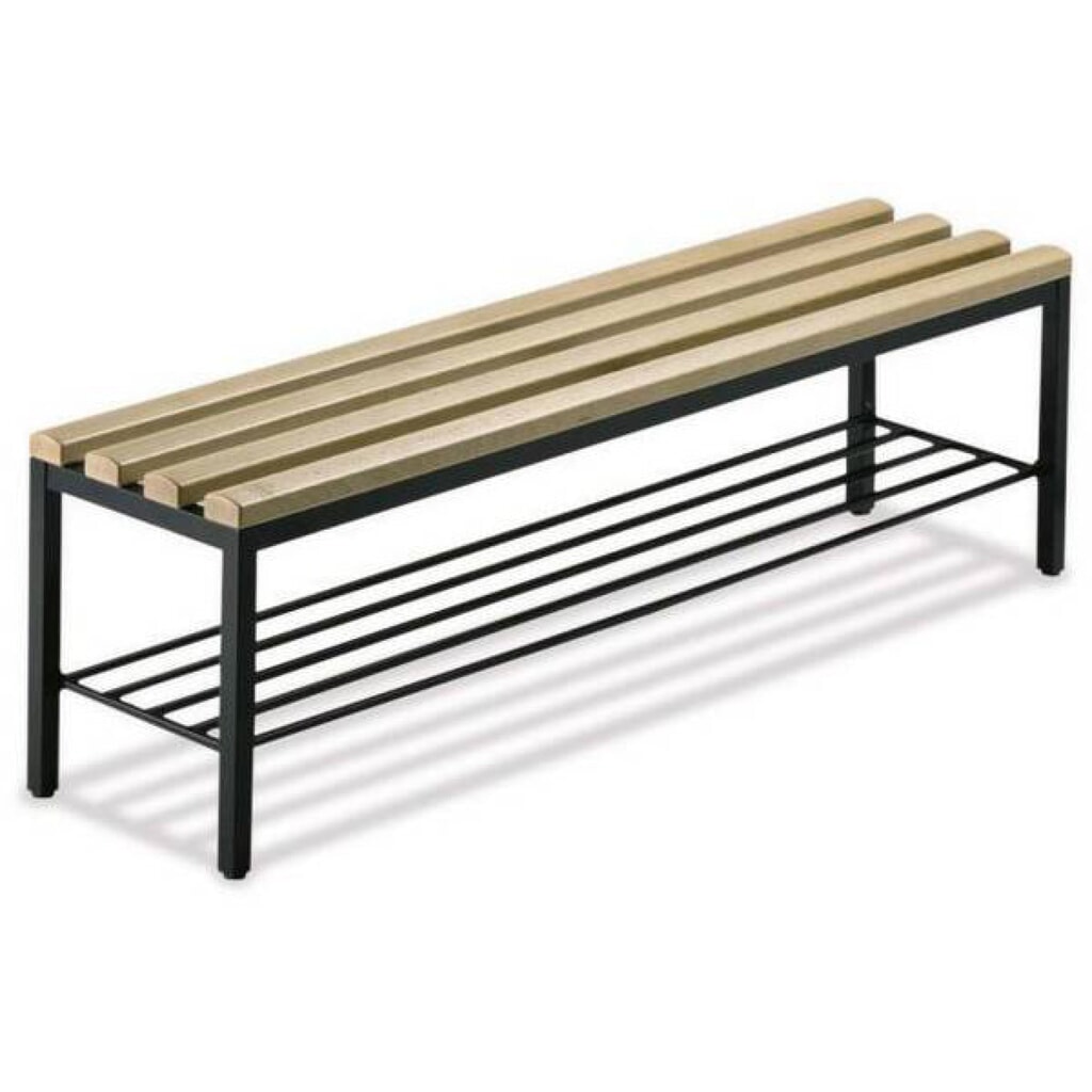 C+P Umkleidebank Premium, Länge 1.000 mm, ohne Schuhrost Produktabbildung: C+P Umkleidebank Premium, Länge 1.000 mm, ohne Schuhrost