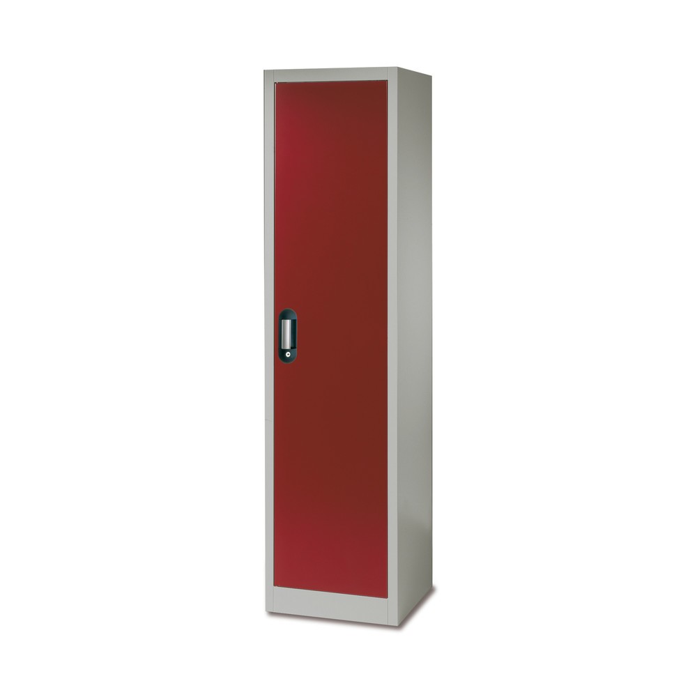 Produktabbildung: C+P Umweltschrank, 4 Wannen, HxBxT 1.950 x 500 x 500 mm, lichtgrau/verkehrsgelb