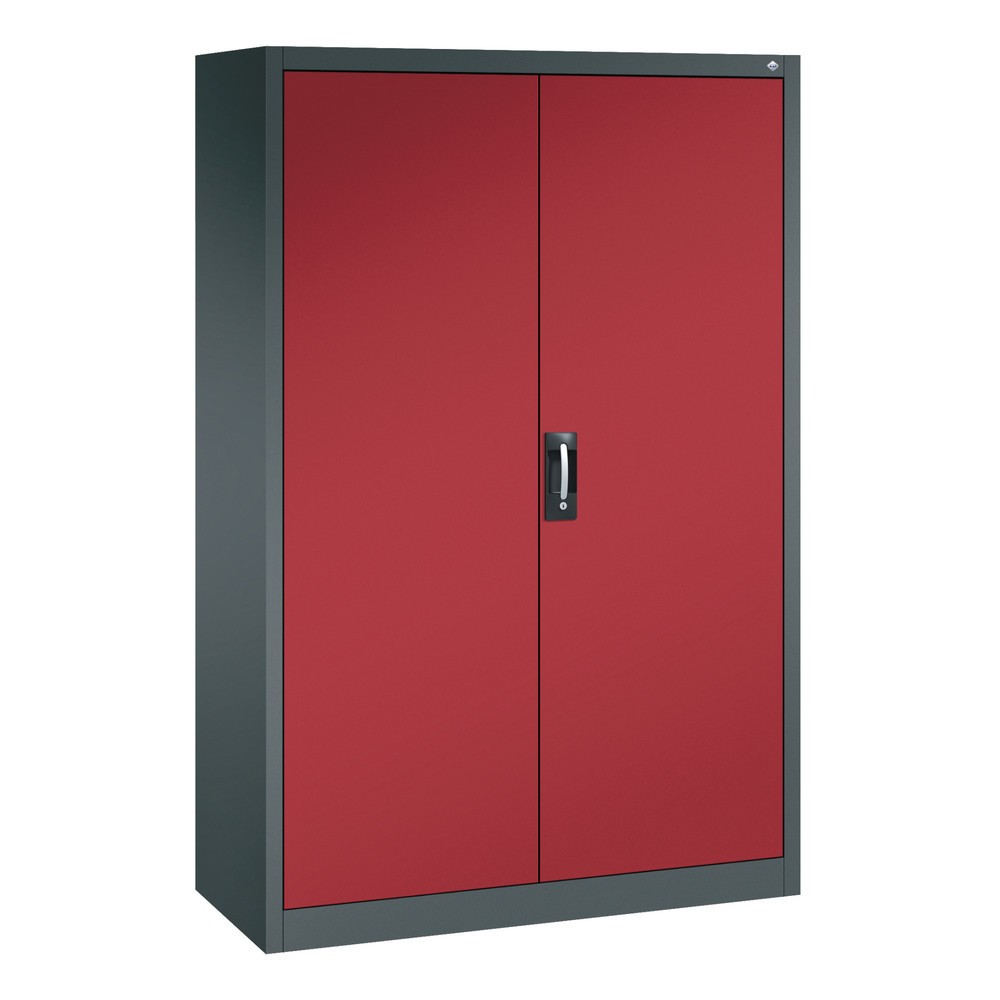 Produktabbildung Nr. 1: C+P Werkzeugschrank, Schubladen 4x174 mm, 6 Böden, Breite 1.200 mm, anthrazitgrau, rubinrot
