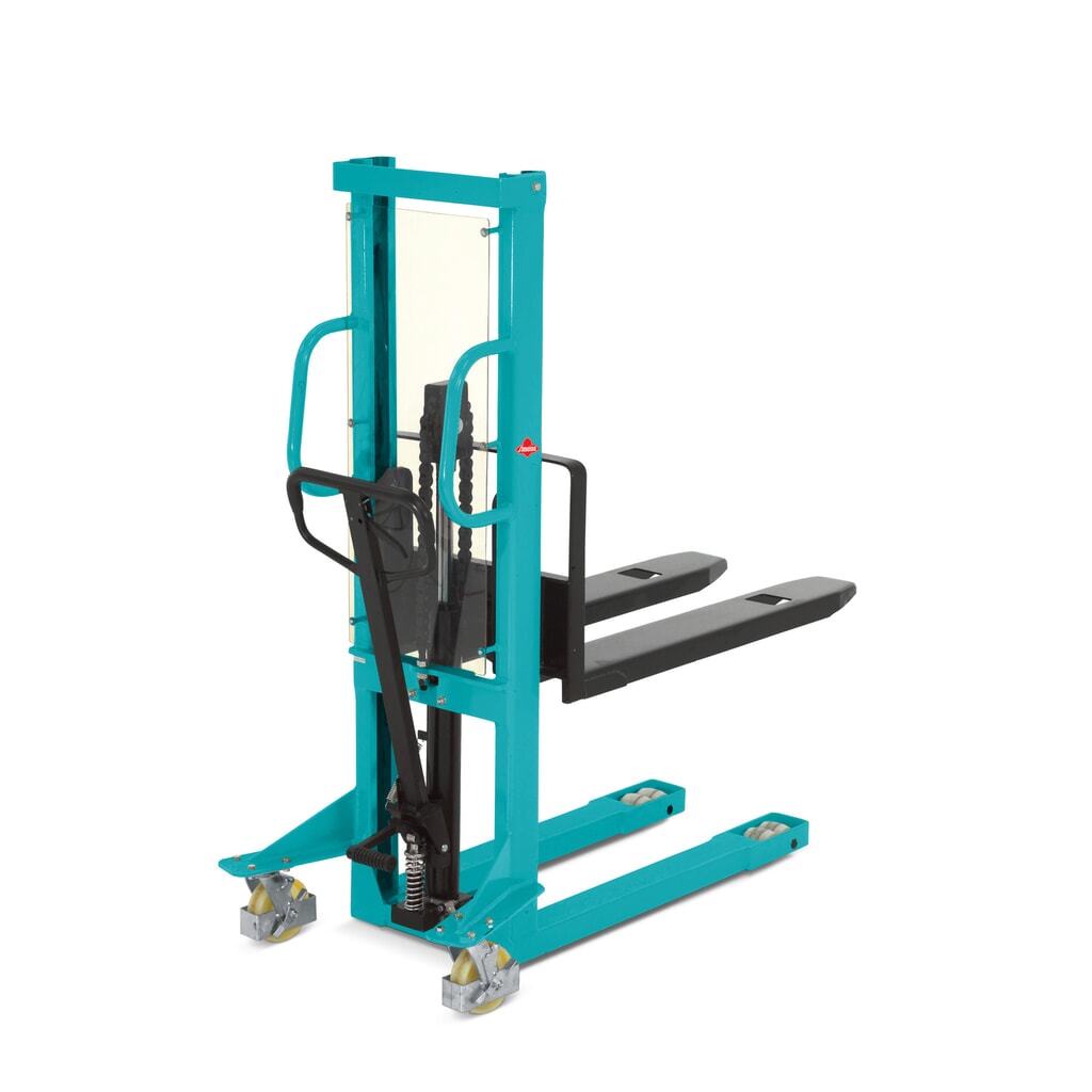 Produktabbildung: Hydraulik-Stapler Ameise® PSM 1.0 mit Einfach-Mast, Hubhöhe 1.000 mm, Tragkraft 1.000 kg