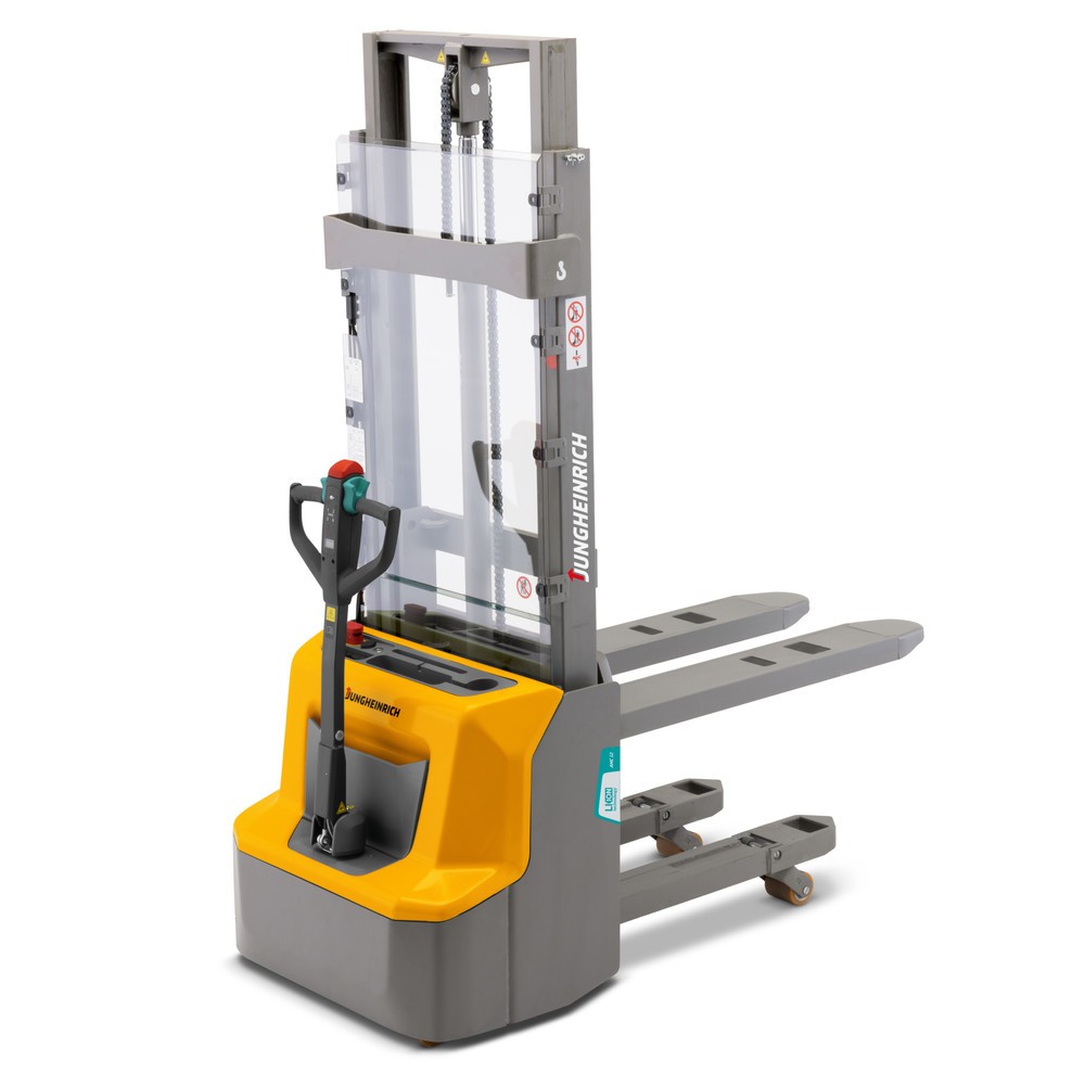 Produktabbildung: Jungheinrich Elektro-Hochhubwagen AMC 12z ZT, Zweifach-Teleskop-Hubgerüst, Hubhöhe 3.686 mm, Tragfähigkeit 1.200 kg