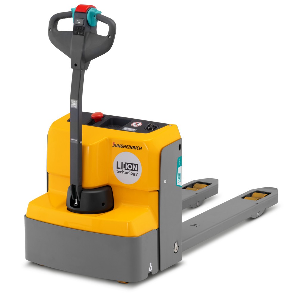 Produktabbildung: Jungheinrich Elektro-Hubwagen EJE M15, Tragfähigkeit 1.500 kg, Gabellänge 1.150 mm