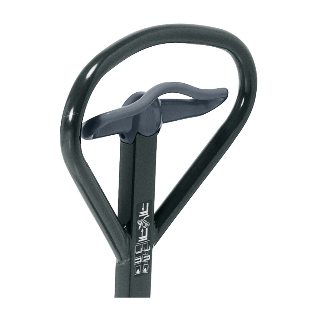 Jungheinrich Handhubwagen AM 22 mit Schnellhub, Tragfähigkeit 2.200 kg, Sonder-Gabeltragbreite 680 mm, Gabellänge 1.150 mm, Nylon Produktabbildung Nr. 3: Jungheinrich Handhubwagen AM 22 mit Schnellhub, Tragfähigkeit 2.200 kg, Sonder-Gabeltragbreite 680 mm, Gabellänge 1.150 mm, Nylon