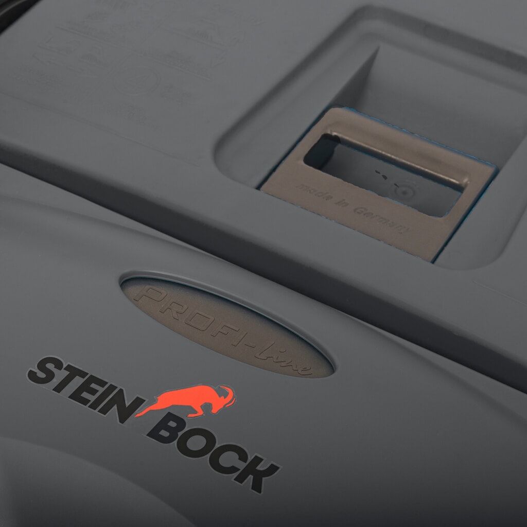 Steinbock® Handkehrmaschine Turbo Premium, manuell, Kehrbreite 970 mm, RAL 7016 anthrazitgrau Produktabbildung Nr. 3: Steinbock® Handkehrmaschine Turbo Premium, manuell, Kehrbreite 970 mm, RAL 7016 anthrazitgrau