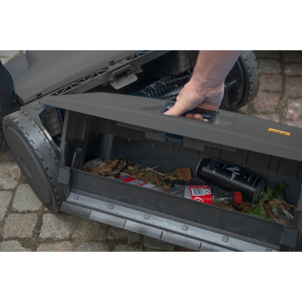 Steinbock® Handkehrmaschine Turbo Premium, manuell, Kehrbreite 970 mm, RAL 7016 anthrazitgrau Produktabbildung Nr. 9: Steinbock® Handkehrmaschine Turbo Premium, manuell, Kehrbreite 970 mm, RAL 7016 anthrazitgrau