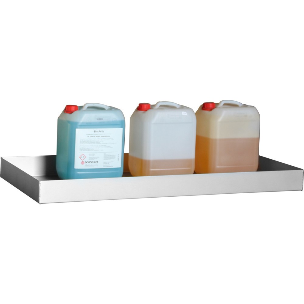 Produktabbildung Nr. 2: Steinbock® Kleingebindewanne AW, HxBxT 80 x 1.050 x 500 mm, Auffangvolumen 40 Liter, exkl. Gitterrost