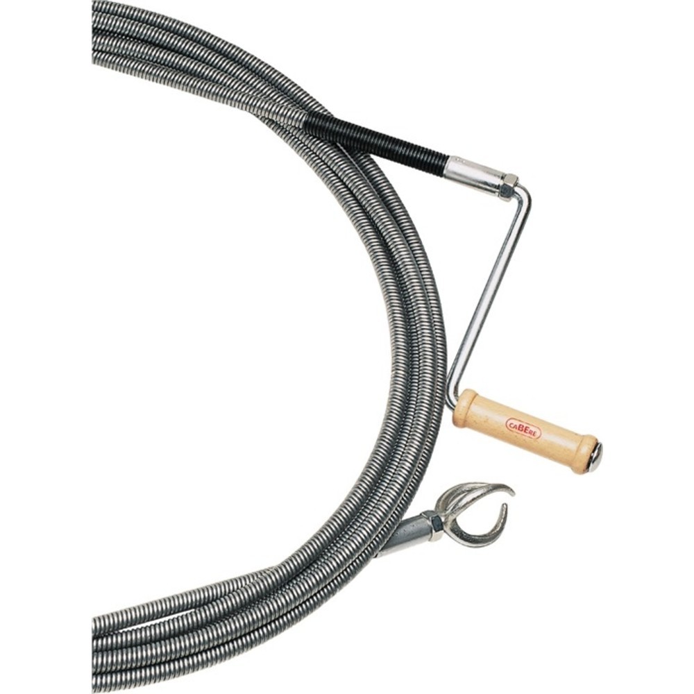 Produktabbildung Nr. 2: Rohrreinigungswelle Länge 10 m Wellen-D. 12 mm Krallen-D. 40 mm doppellagig mit Stahlkupplung CABERE
