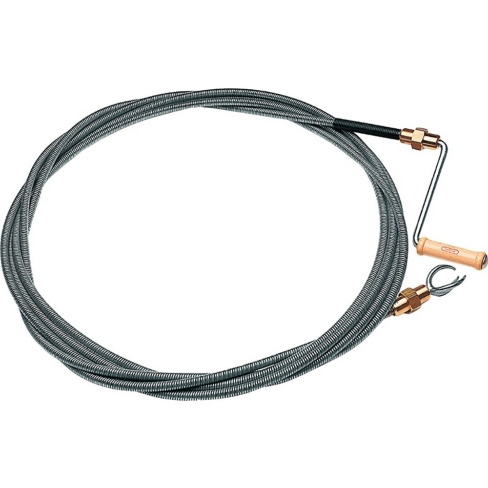 Produktabbildung Nr. 2: Rohrreinigungswelle Länge 5 m Wellen-D. 12 mm Krallen-D. 40 mm doppellagig mit Messingkupplung CABERE