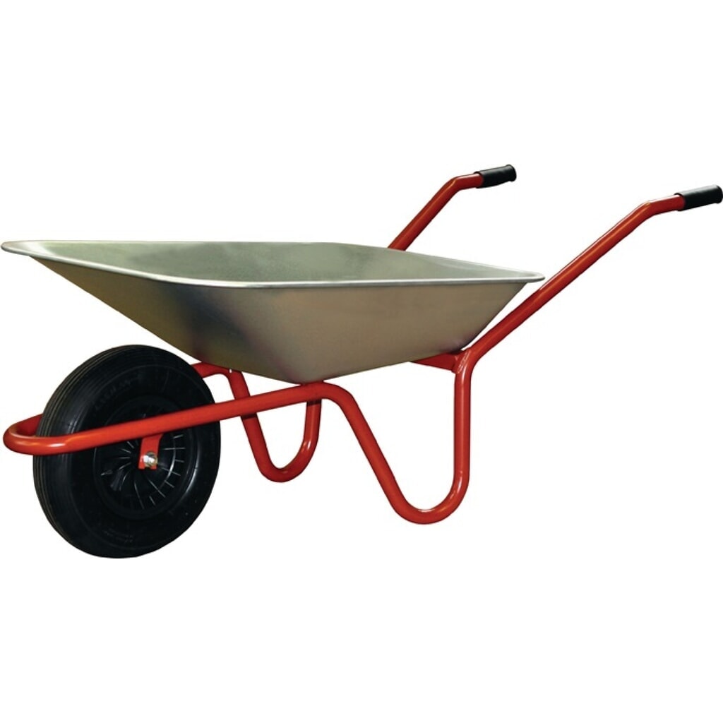 Capito Schubkarre Garten, 85 l, verzinkt Produktabbildung: Capito Schubkarre Garten, 85 l, verzinkt