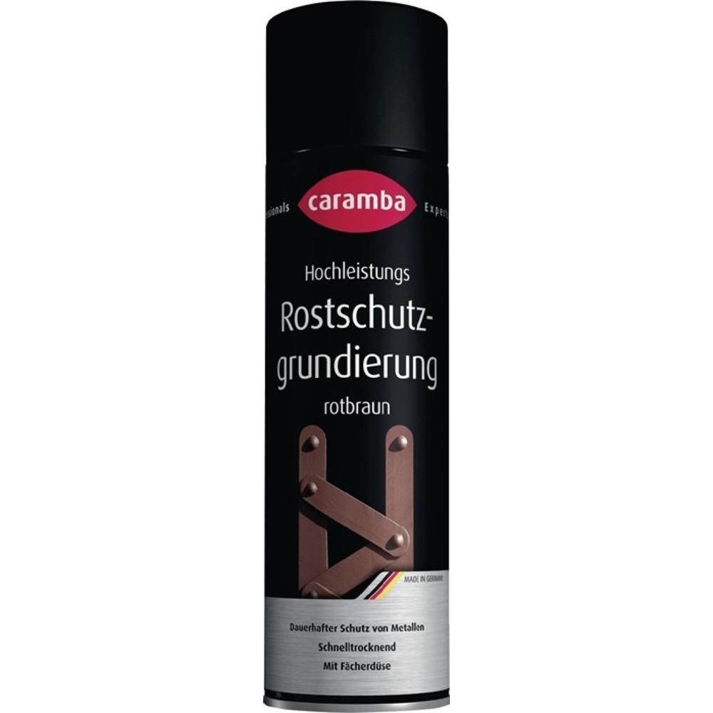 Produktabbildung: CARAMBA Hochleistungs Rostschutzgrundierung, 500 ml, rotbraun, Spraydose