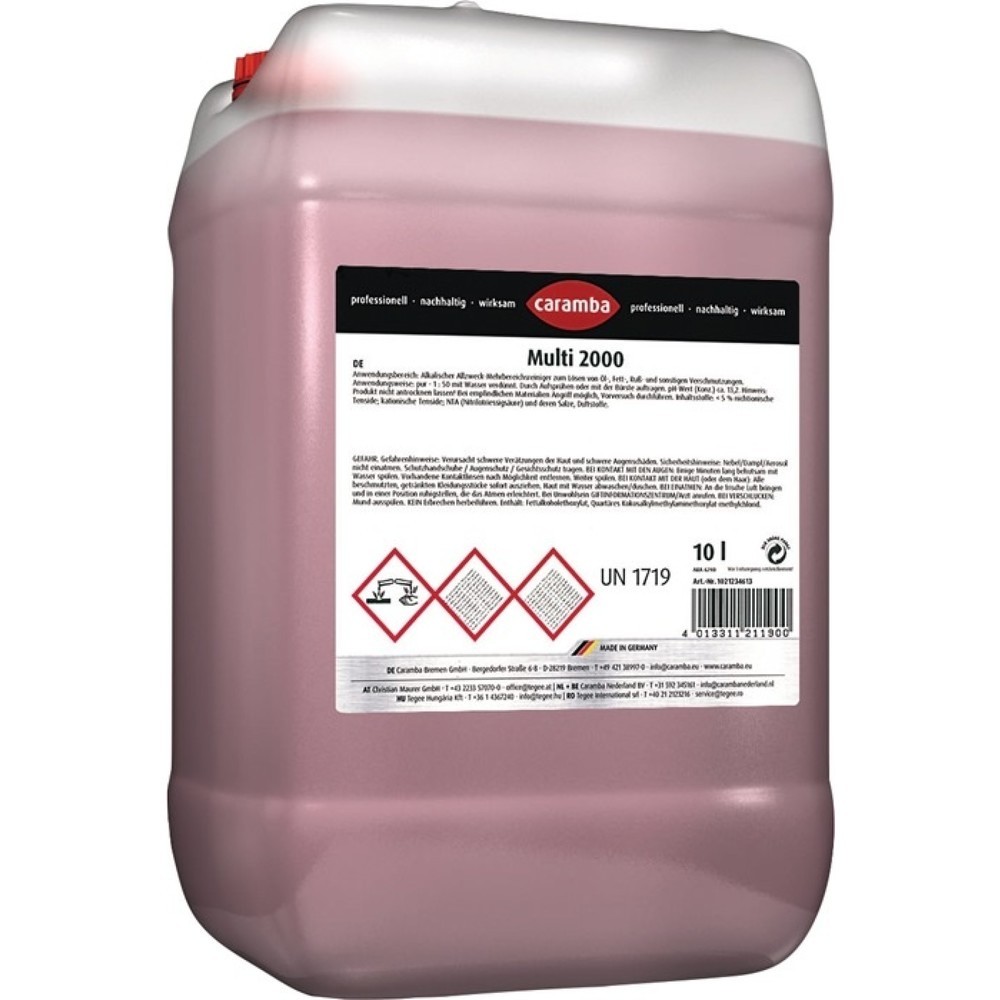 Produktabbildung: CARAMBA Industriereiniger Multi 2000, Konzentrat, 10 l, Kanister