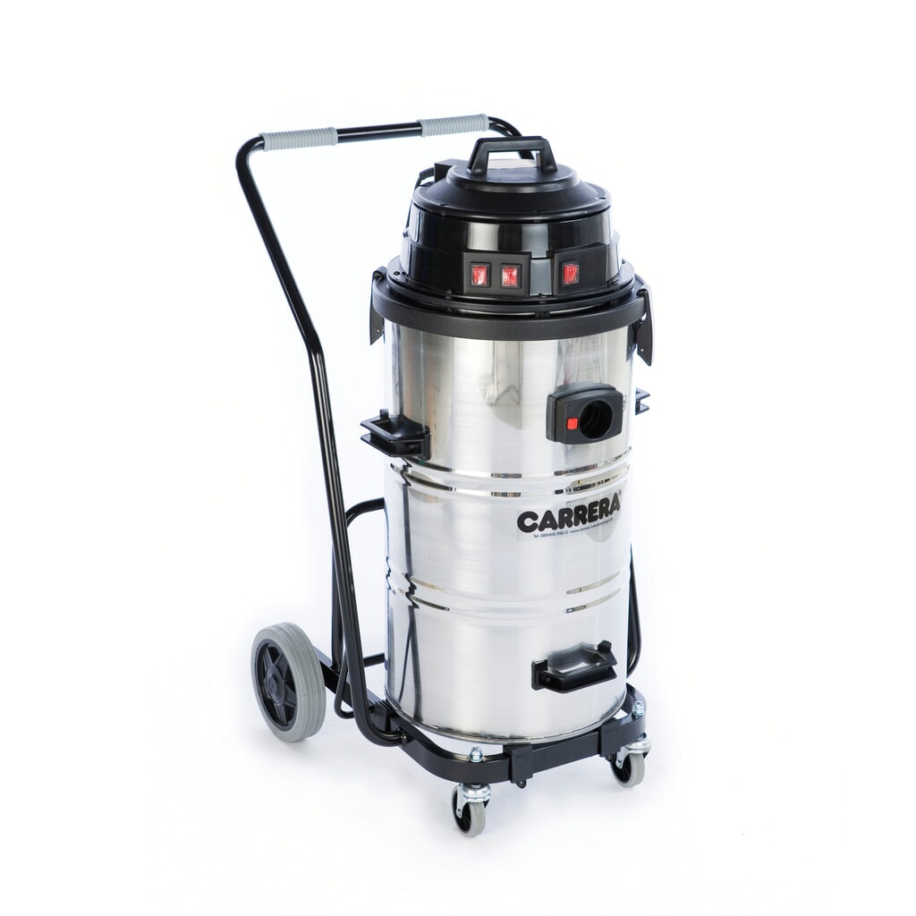 Industriestaubsauger CARRERA® 90.03 K, Kippfahrgestell, nass + trocken, 3.240 W, 77 l Produktabbildung: Industriestaubsauger CARRERA® 90.03 K, Kippfahrgestell, nass + trocken, 3.240 W, 77 l