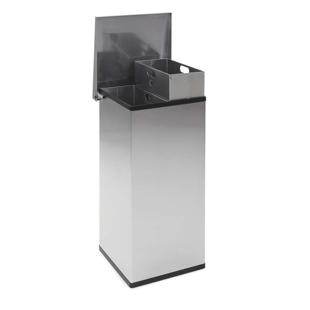 Produktabbildung Nr. 5: CARRO Lift Abfallbehälter aus Edelstahl, 2x52 Liter