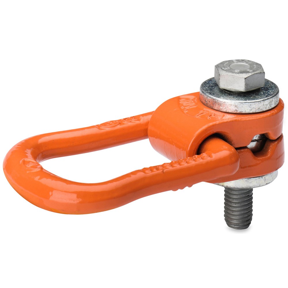 Produktabbildung: CARTEC® Anschlagwirbel mit Spannbügel (drehbar), GK10, M8x15, Tragkraft 300 kg