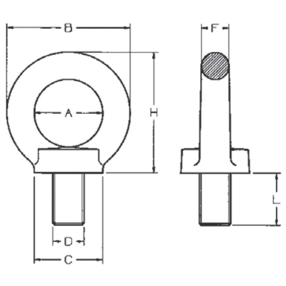 Produktabbildung Nr. 2: CARTEC® Ringschraube (variabel), GK8, M6, Tragkraft 100 kg (90°), 400 kg (0°)