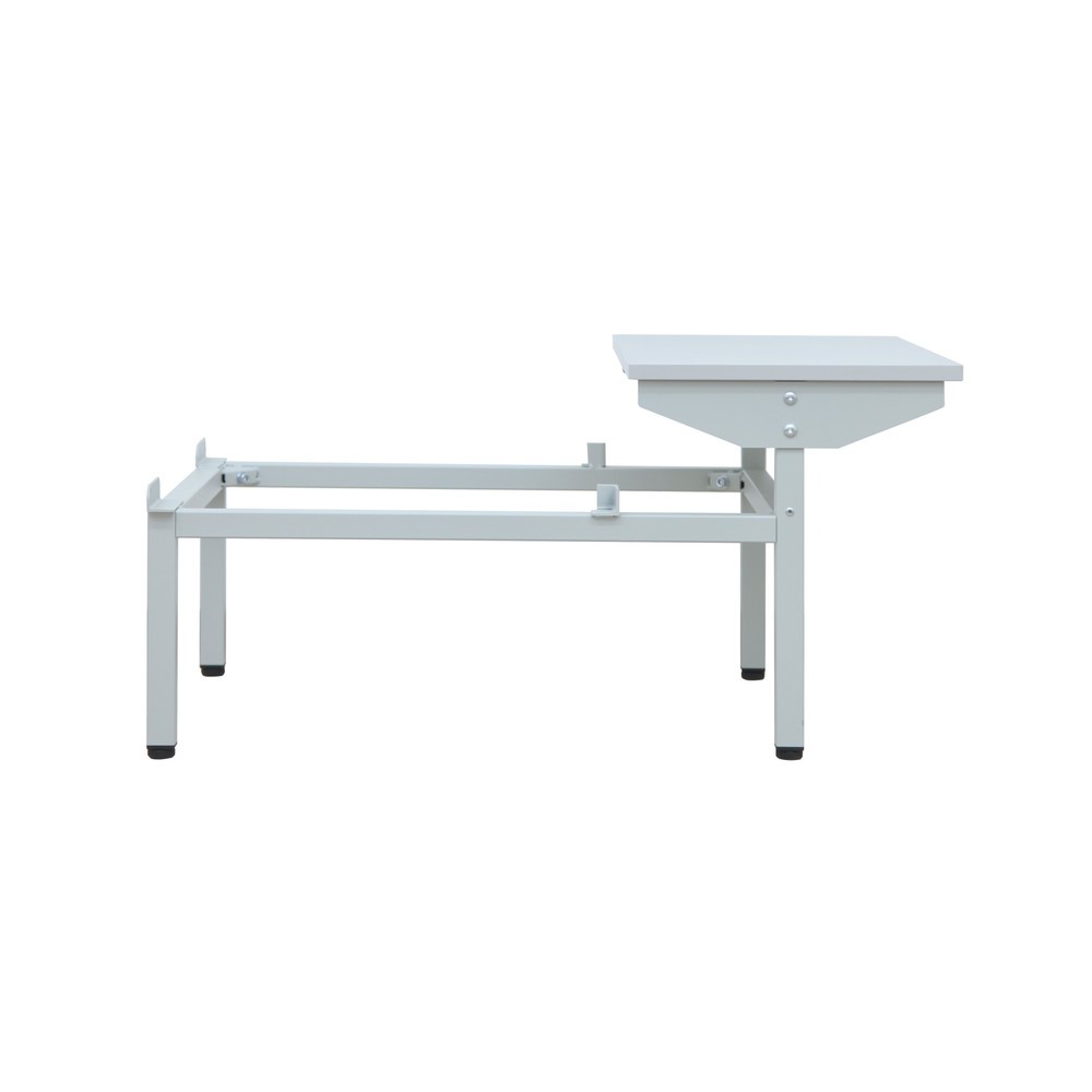 Produktabbildung Nr. 8: CEHA Garderobenspind mit Sitzbank HG-SB-2, Drehriegelverschluss, 2-stöckig, 4 Fächer, HxBxT 1.800 x 600 x 500 mm, lichtgrau