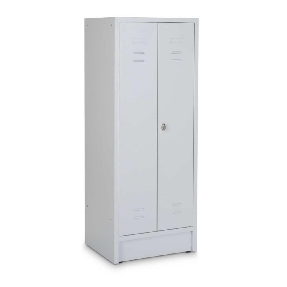 Produktabbildung: CEHA Putzmittelschrank HPZ-1, Zylinderschloss, HxBxT 1.800 x 600 x 500 mm, lichtgrau